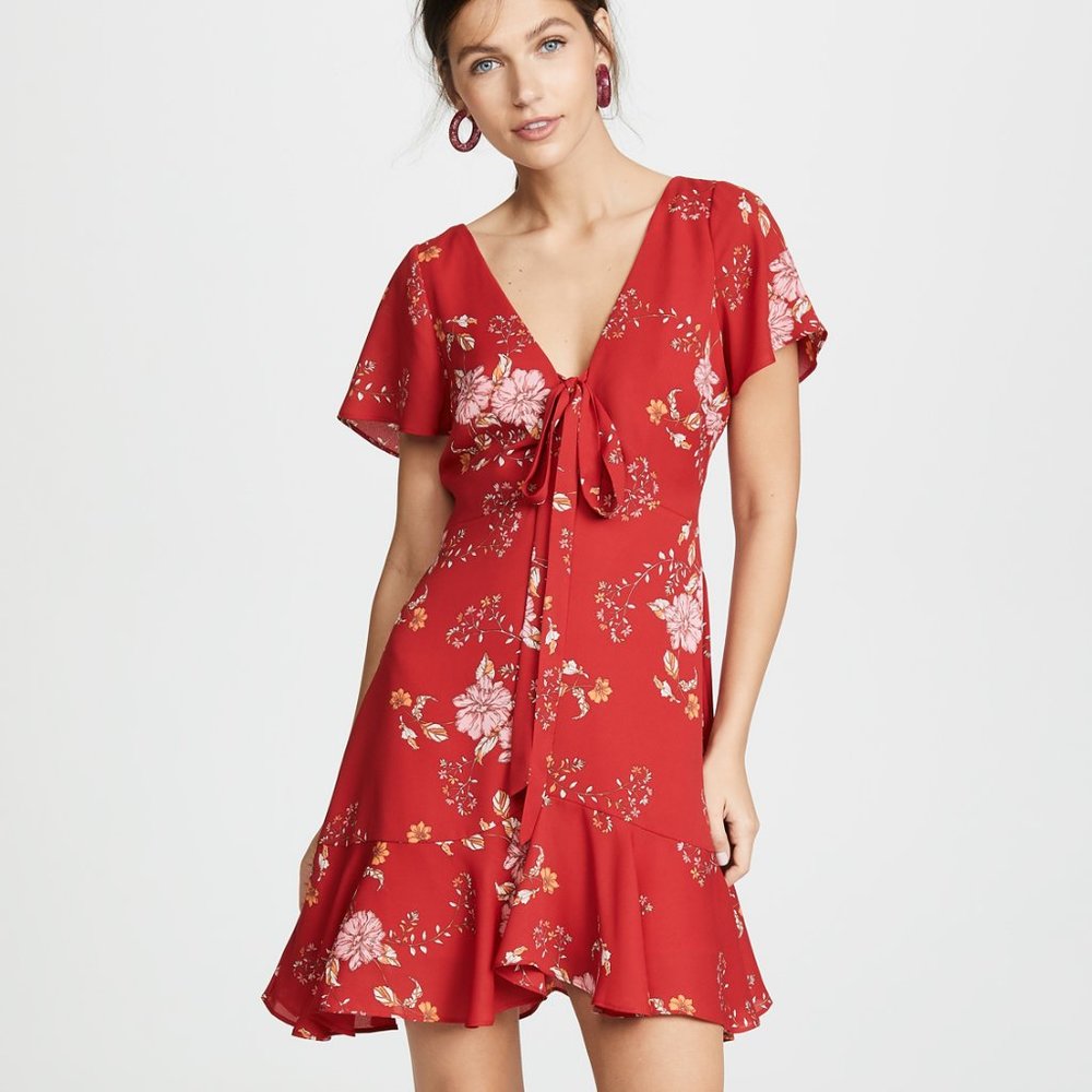 BB Dakota Love Back Atcha Dress Scooter Red 2
